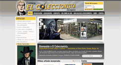 Desktop Screenshot of coleccionistazaragoza.com