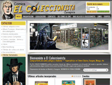 Tablet Screenshot of coleccionistazaragoza.com